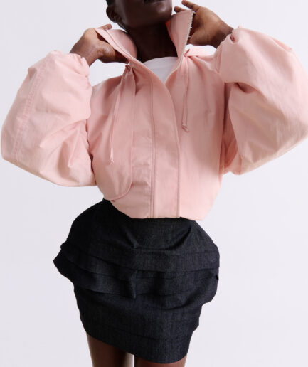 Blush Windbreak Jacket Vassia Kostara