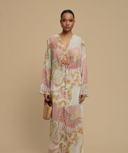Ammoudia Dress - Sunset Nude La Chaine