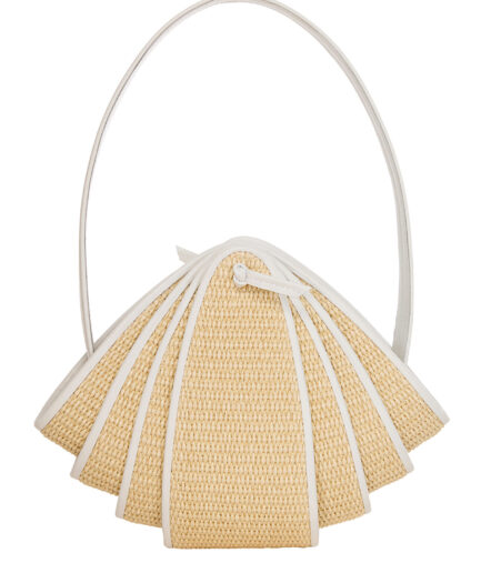 Klelia Mini Bag - Straw White La Chaine