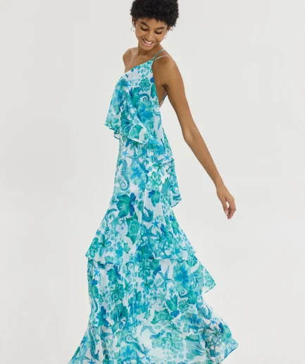 Laida Dress - White Hemithea
