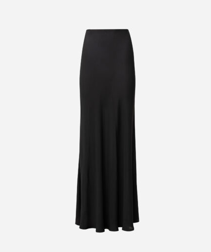 Black Fluid Maxi Skirt Vassia Kostara
