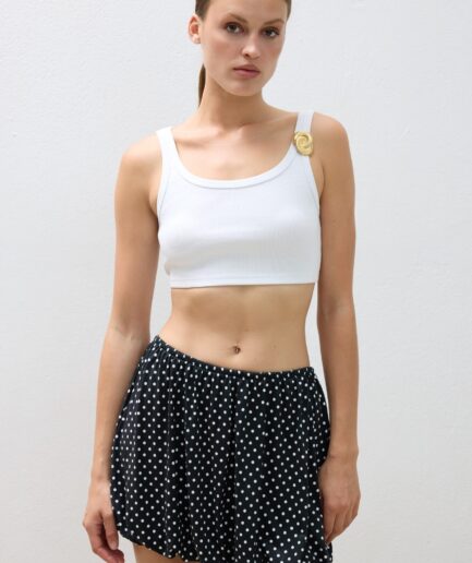 Gold Pin Crop Top Combos