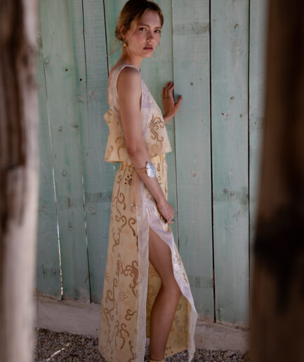 Glive Skirt - Butter Yellow Nidodileda