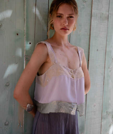 Ianthe Top - Light Blue Nidodileda