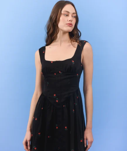Riviera Mini Dress Black Arpyes