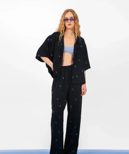 Riviera Pants - Dark Blue Arpyes