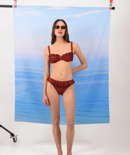 Peak Frilled Bottom - Terracotta Arpyes