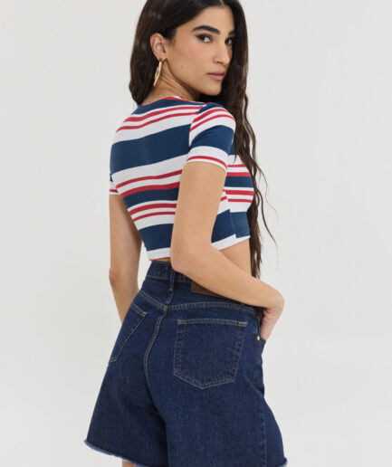 Optimus Top - Nautica Stripes Hemithea