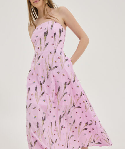 Liono Dress - Pink Hemithea