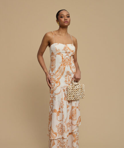 Calm Dress – Light Orange La Chaine