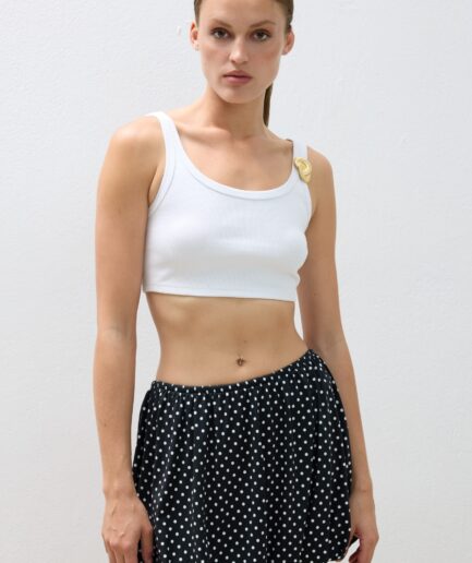 Skirt Mini Balloon Polka Dots Combos